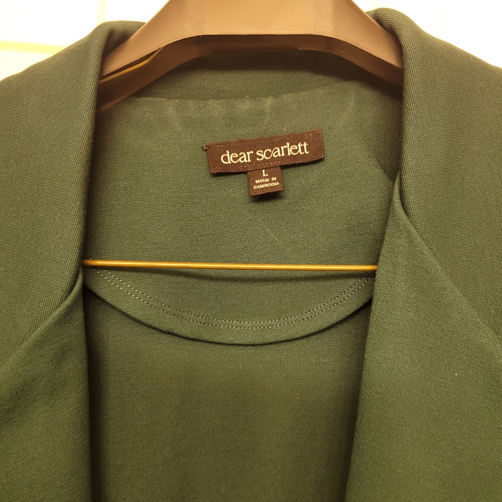 Dear Scarlett Women's Green Jacket